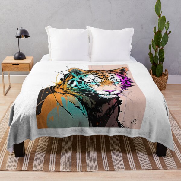 Item preview, Portrait of a Tiger - Inkpunk designed and sold by CyberInc.