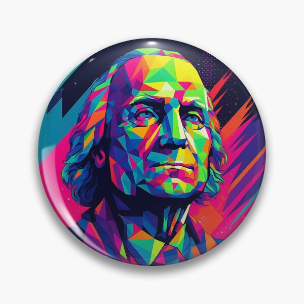 Aperçu de l'œuvre George Washington créée et vendue par BuildWear.