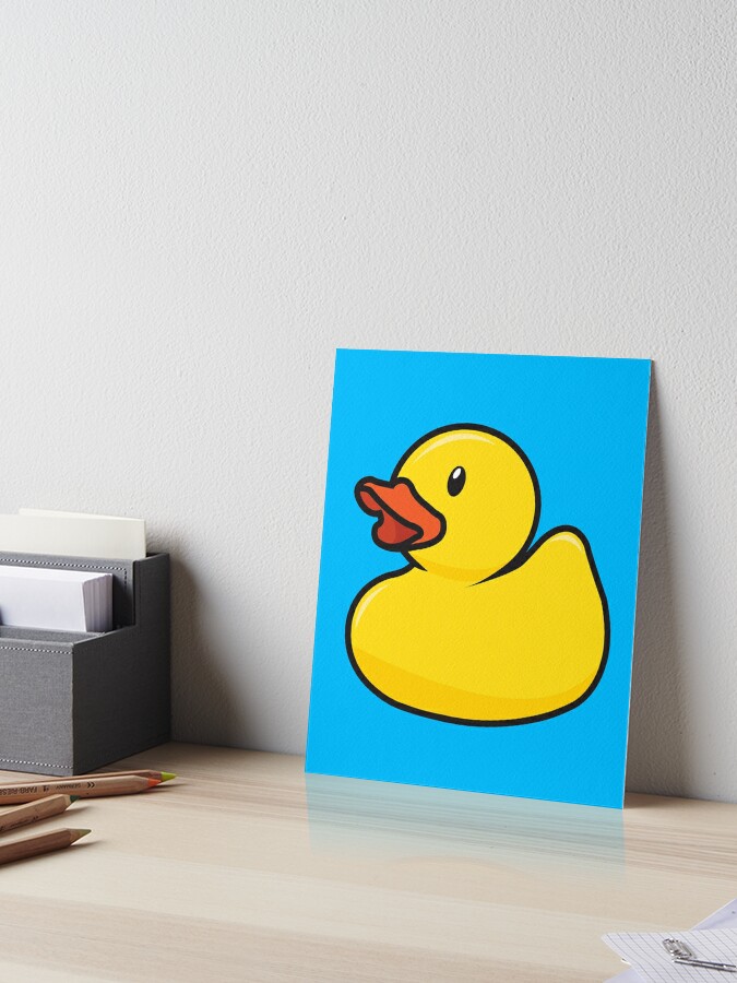 Rubber Duck Sticker for Sale by threeblackdots