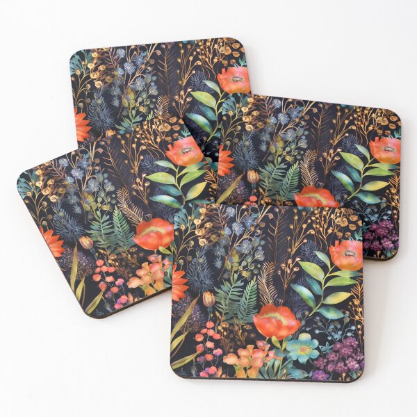 Item preview, Herbal Abstract print 5 designed and sold by Art by Lilia.