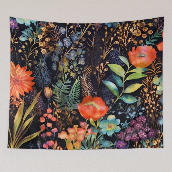 Item preview, Herbal Abstract print 5 designed and sold by Art by Lilia.