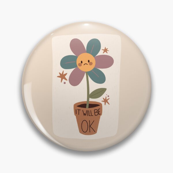 Item preview, It Will Be Ok Flower designed and sold by annexart.