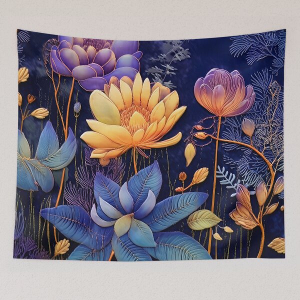 Item preview, Floral Abstract print designed and sold by Art by Lilia.