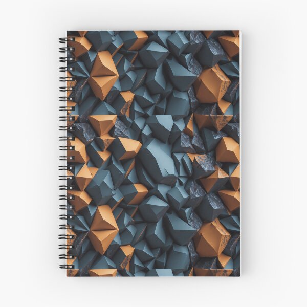 Item preview, Geometric shape, rock, gray, gold designed and sold by dosedai.