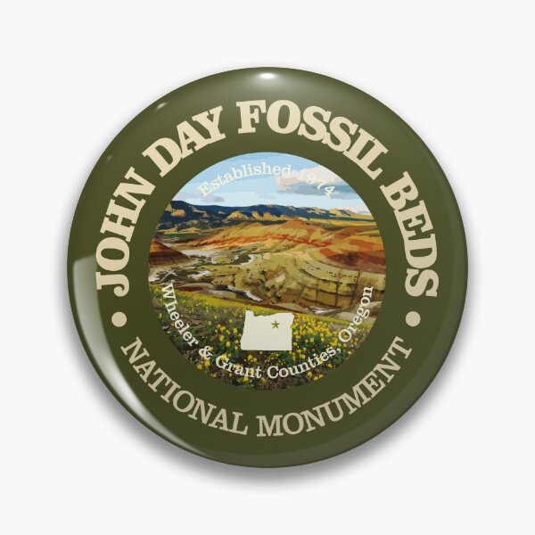 Item preview, John Day Fossil Beds (NM) designed and sold by curranmorgan.