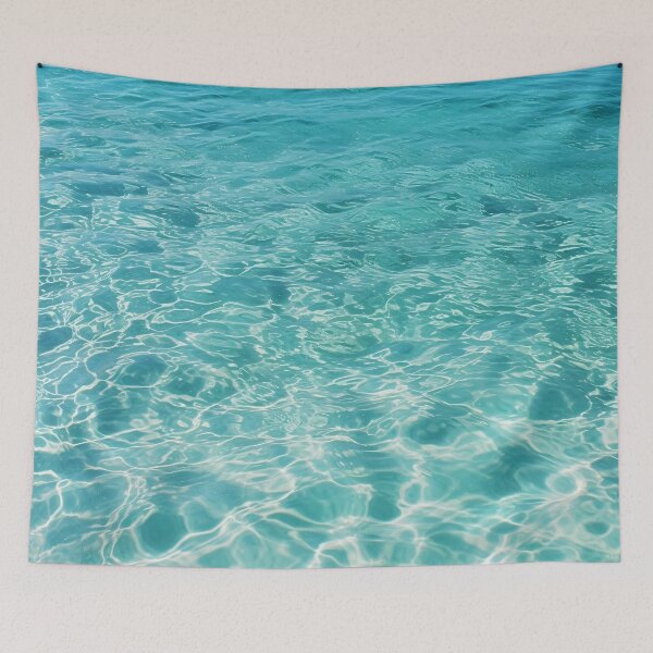 Item preview, Agua azul del océano Aqua designed and sold by Fragpop.