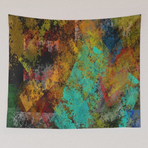 Item preview, Rough Textured Squares Abstract designed and sold by Trevor Hirst.