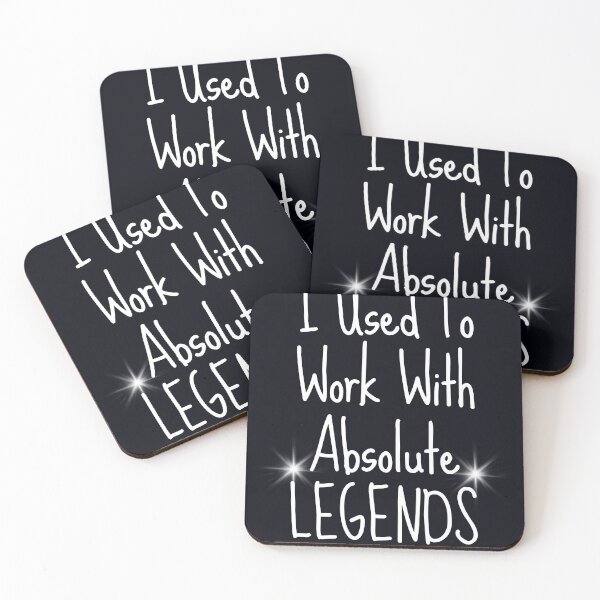 Item preview, i work with absolute legends | I used to work with absolute legends | i used to work with legends  designed and sold by TshirtWing.