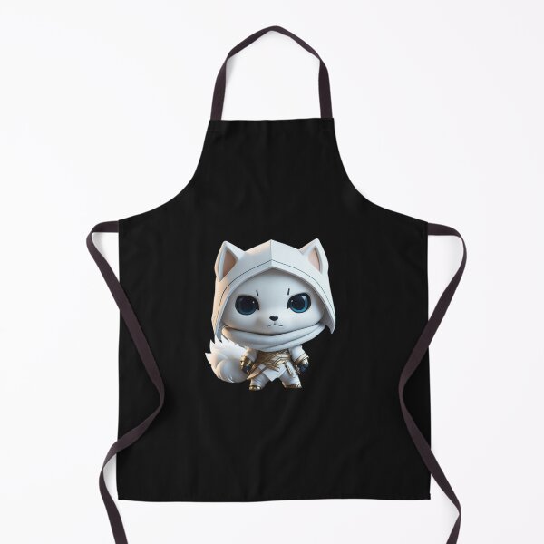 Item preview, Very Cute White Ninja Wolf Digital Art designed and sold by ChibiArtline.