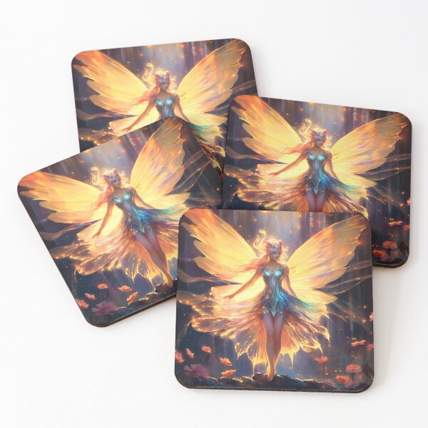 Item preview, Iridescent Glowing Fairy designed and sold by Art by Lilia.