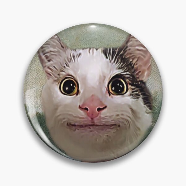 Beluga Cat Discord Meme Pins and Buttons for Sale