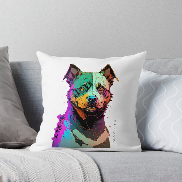 Artikelvorschau,  Porträt eines Rottweilers - Inkpunk entworfen und verkauft von CyberInc.