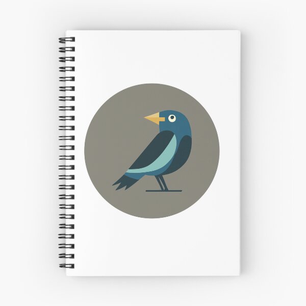 Item preview, Mid Century Modern Jackdaw designed and sold by SorryFrog.