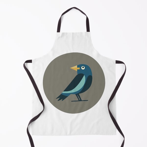 Item preview, Mid Century Modern Jackdaw designed and sold by SorryFrog.
