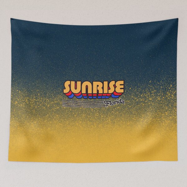 Item preview, Sunrise, Florida | Retro Stripes designed and sold by retroready.