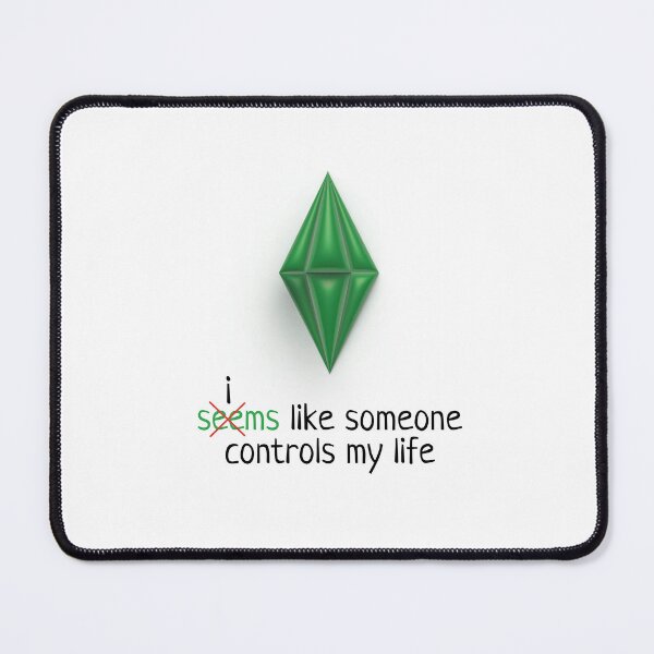 Item preview, Sims 3d plumbob controls life designed and sold by Tinuwiell.