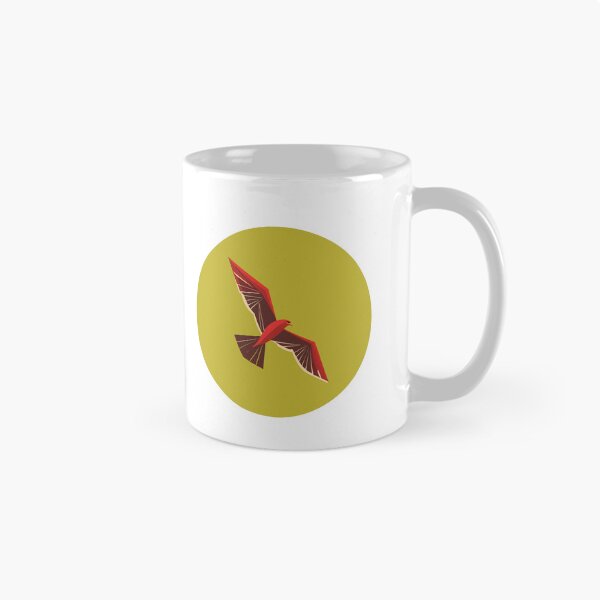 Item preview, Mid Century Modern Red Kite - In Circle designed and sold by SorryFrog.