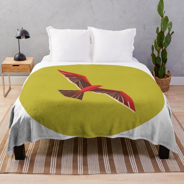 Item preview, Mid Century Modern Red Kite - In Circle designed and sold by SorryFrog.