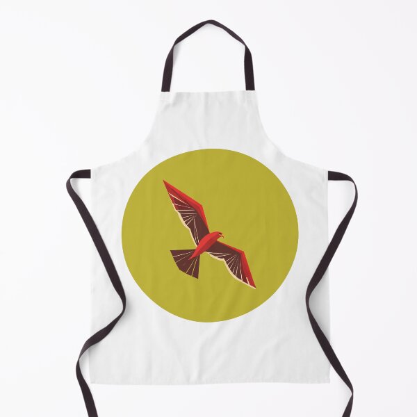 Item preview, Mid Century Modern Red Kite - In Circle designed and sold by SorryFrog.