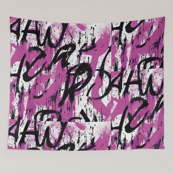 Item preview, Abstract 2 pink watercolour punk designed and sold by jhojho.