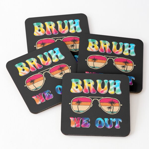 Item preview, Retro End of School Year Celebration - 'Bruh, We Out' Teachers Design designed and sold by ElLocoMus.