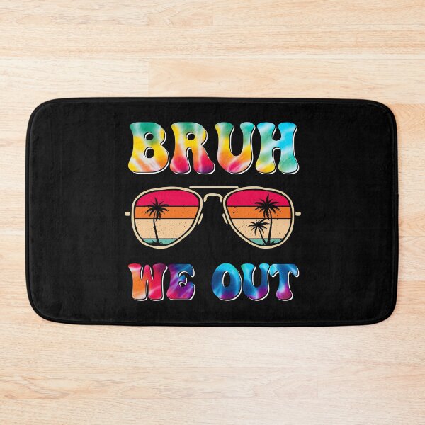 Item preview, Retro End of School Year Celebration - 'Bruh, We Out' Teachers Design designed and sold by ElLocoMus.