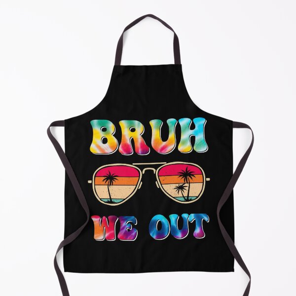 Item preview, Retro End of School Year Celebration - 'Bruh, We Out' Teachers Design designed and sold by ElLocoMus.