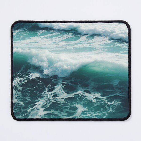Item preview, Wild Ocean Blue Waves designed and sold by Fragpop.