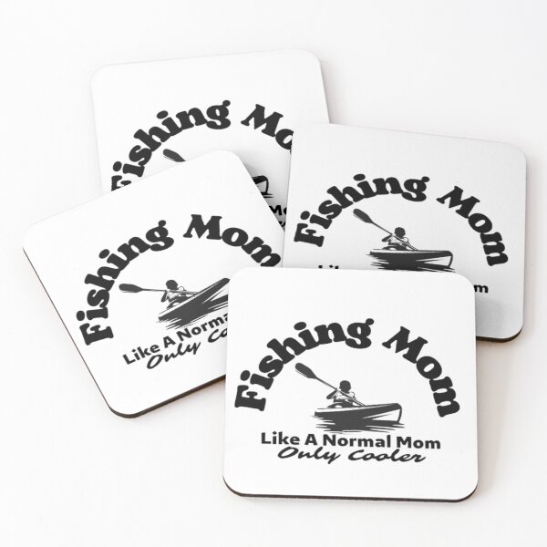 Item preview, Fishing Mom Like A Normal Mom Only Cooler quote  designed and sold by AnimalWorldArtt.