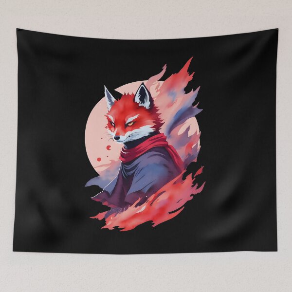 Item preview, Evil fox designed and sold by vasanthrajark.