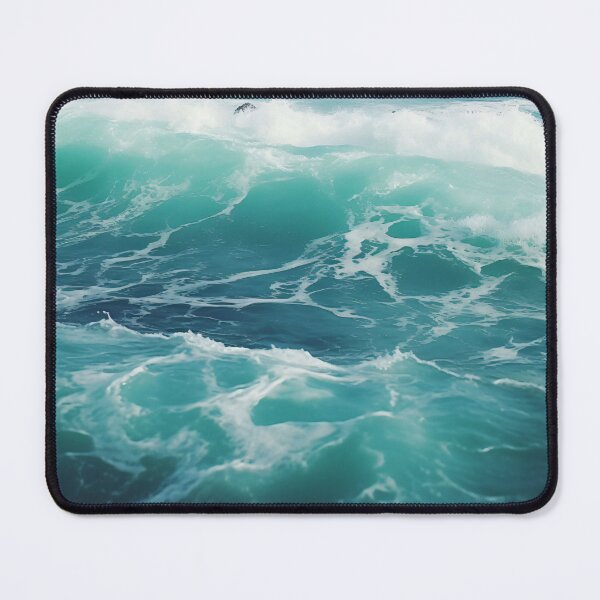 Item preview, Turquoise Ocean Blue Waves designed and sold by Fragpop.