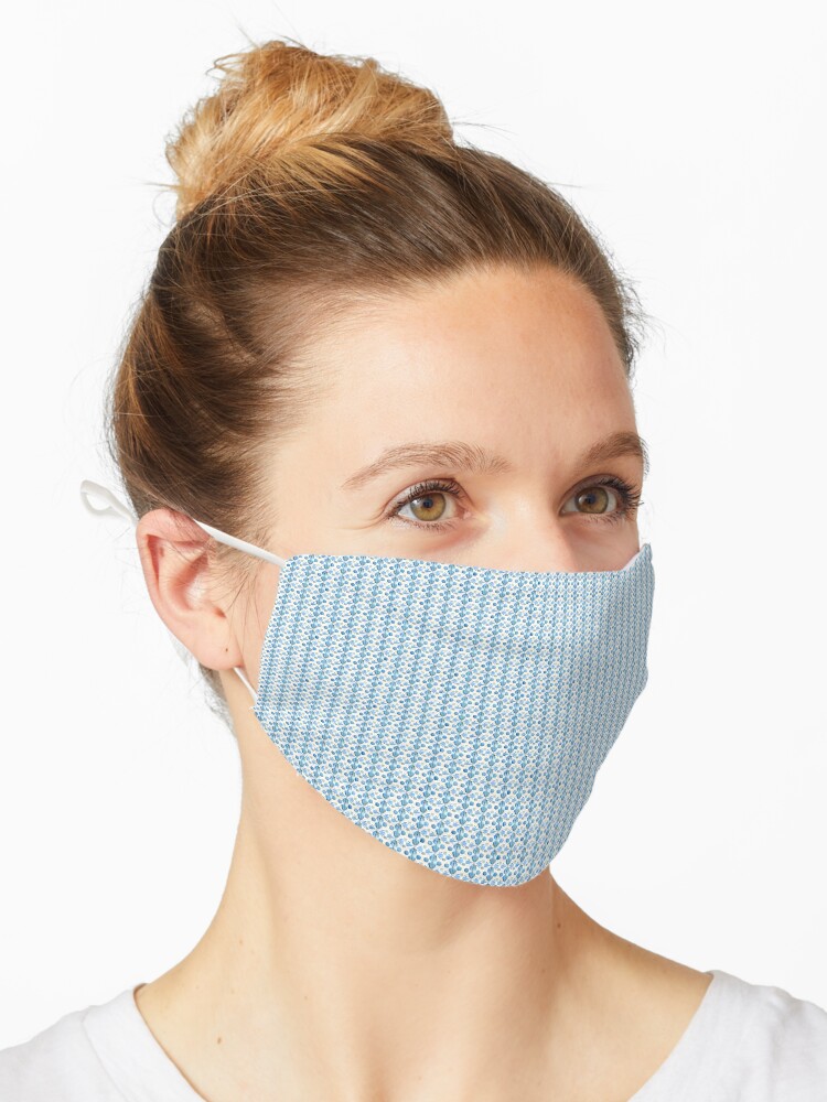 Thumbnail 1 of 5, Mask, Flower Pattern "Lindsey" designed and sold by Patterns For Products.