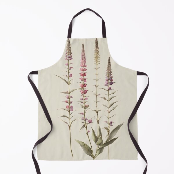 Artikelvorschau, Vintage-Fantasiebild eines Digitalis entworfen und verkauft von SimpleWallArt.