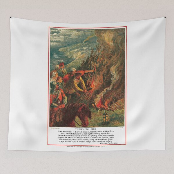 Item preview, The Beacon Fire - 1588 designed and sold by Pictures With A Message.