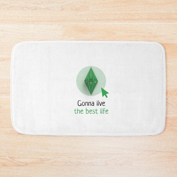 Item preview, Sims 3d plumbob gonna live the best life designed and sold by Tinuwiell.