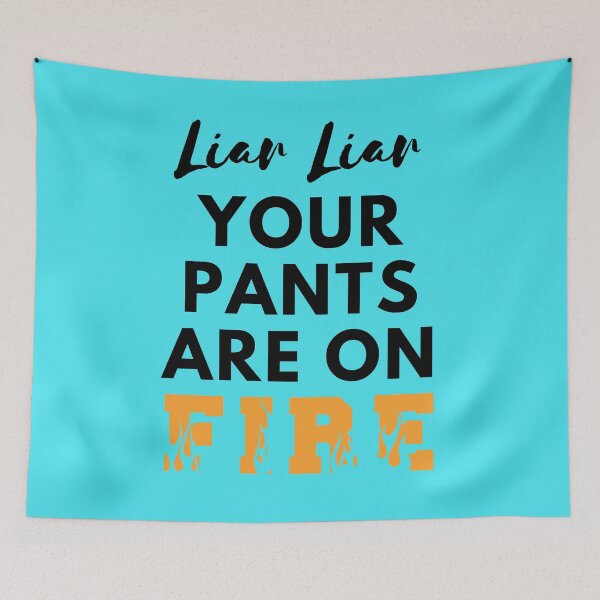 Item preview, Liar Your Pants are on Fire designed and sold by Labradoodlesetc.