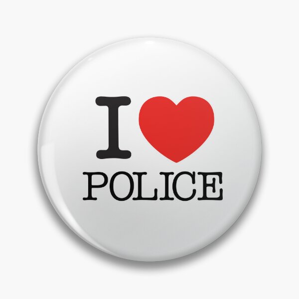 Item preview, I Love Police designed and sold by Nate Ober.
