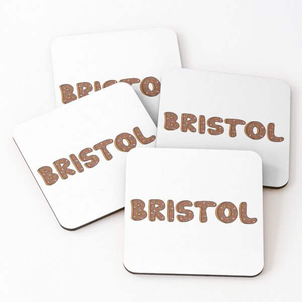Item preview, City of Bristol text Shaped Like Chocolate Donuts  designed and sold by ITCHAWAWAA.