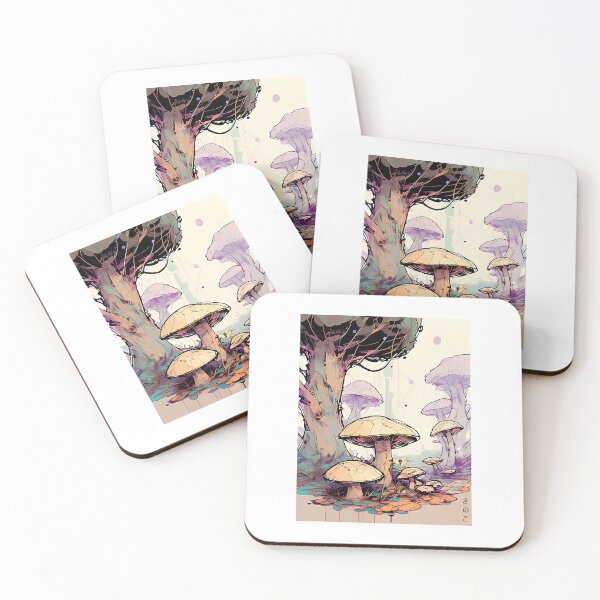 Item preview, Mushrooms - Inkpunk designed and sold by CyberInc.