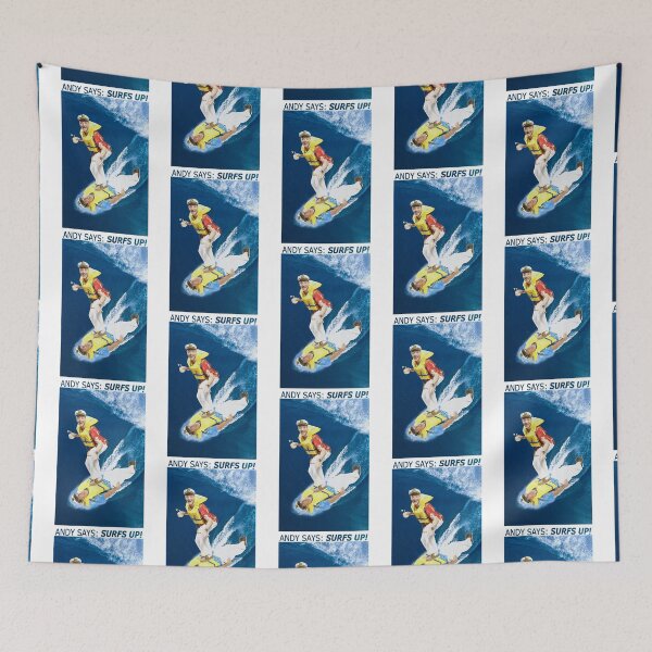 Item preview, Andy Says Surfs Up! designed and sold by BerniceWalker.