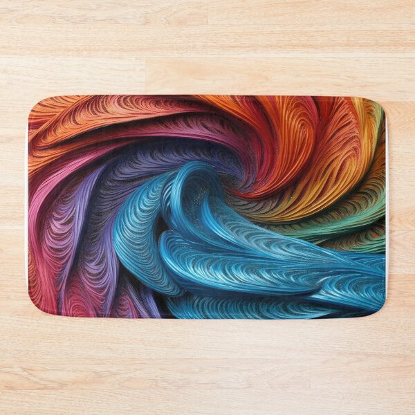 Item preview, Colorful Carbon Fiber Spiral designed and sold by BaysparksMedia.