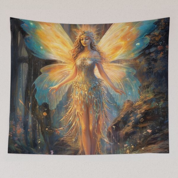 Item preview, Iridescent glowing Fairy 1 designed and sold by Art by Lilia.