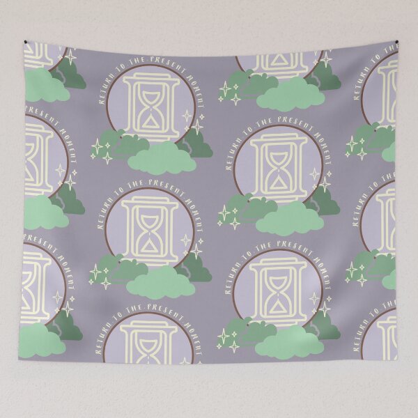 Item preview, Return to the present moment hourglass designed and sold by StitchesSleeves.