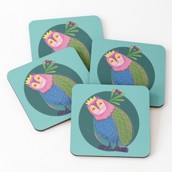 Item preview, Whimsical Cute and Quirky Owl designed and sold by Kathy Osborne Studio.