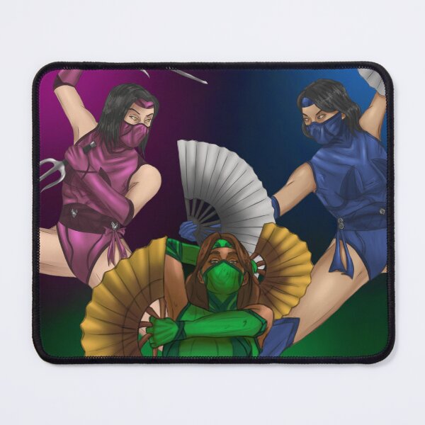 Item preview, Mortal Kombat II Klassic Female Ninjas designed and sold by KombloXArts.