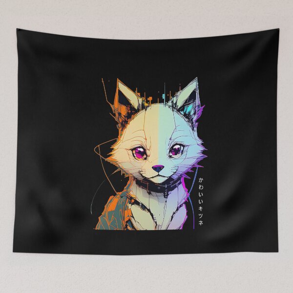 Item preview, Cute Fox - Inkpunk designed and sold by CyberInc.
