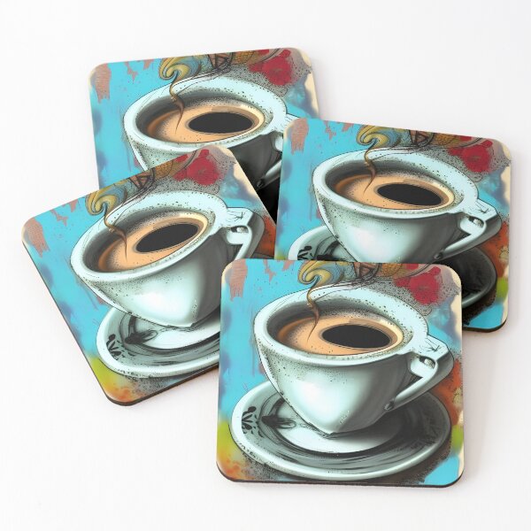 Item preview, Vintage Barista Coffee Cup Sketch designed and sold by PC-artist.