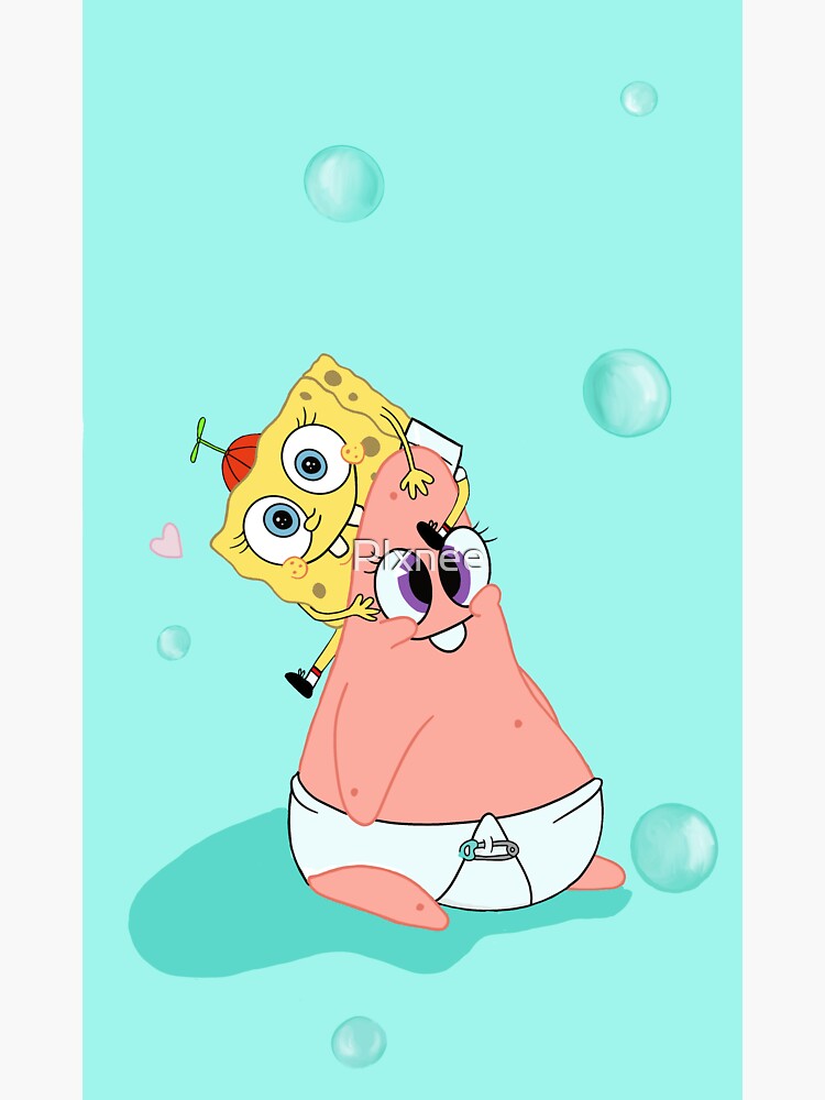 bob esponja y patricio de bebes