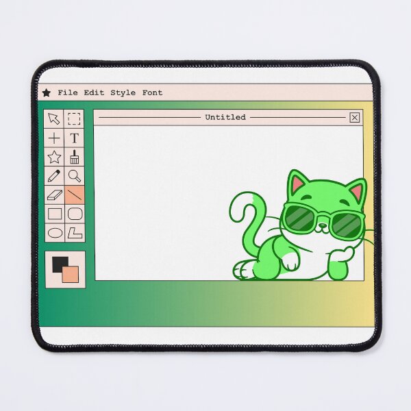 Item preview, funny cat computer watching you designed and sold by DESIGNIRIS.