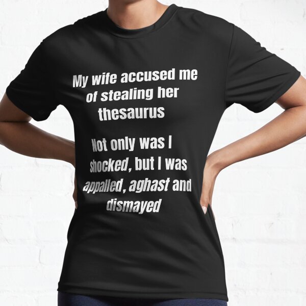 Item preview, What me!? Steal your thesaurus? designed and sold by FrivoliTees.